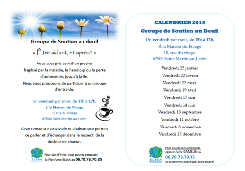 planning 2019 soutien au deuil